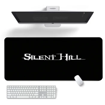 Расширенный Коврик Коврики Для мыши Silent Hill Deskmat Настольный Коврик Для Геймера Компьютерные Столы Playmat Xxl Коврик Для Мыши Speed Большой Настольный Коврик Колодки