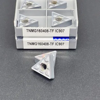 TNMG160408-TF IC907 IC908 Внешние токарные инструменты Твердосплавная вставка TNMG160408-TF Токарный инструмент с ЧПУ Токарная вставка для нержавеющей стали