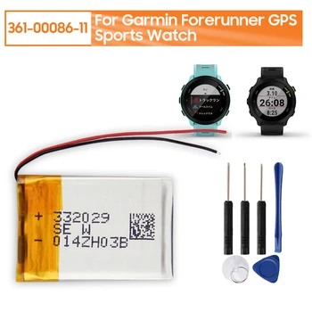 Сменный аккумулятор для часов 361-00086-11 для спортивных часов Garmin Forerunner GPS 180 мАч 3,8 В