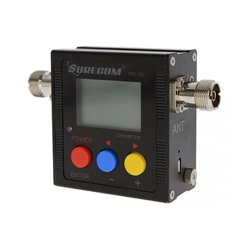 Цифровой измеритель мощности sw-102 VHF/UHF и КСВ 125-525 МГц 120 Вт модель SW-102 измеритель мощности