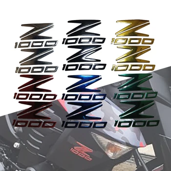 Наклейка с 3D эмблемой Мотоцикла, наклейка на Колесо бака Z1000, мягкая светоотражающая наклейка Для Kawasaki Z1000 Z 1000
