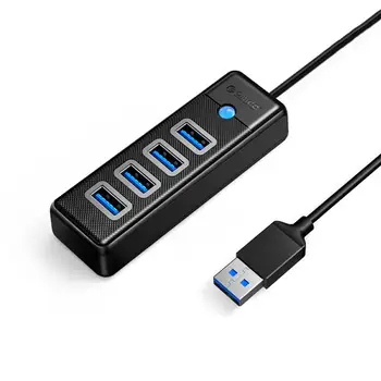 USB-док-станция USB 3.0 для ноутбука, Высокоэффективный Концентратор USB Type-C, Расширитель
