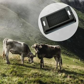 Производитель Оптовая продажа, Локатор зарядки на солнечной батарее Емкостью 20000 мАч, устройство GPS-слежения за лошадьми, коровами, крупным рогатым скотом, GPS-трекер для животных