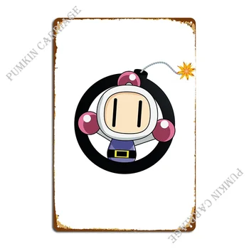 Металлическая вывеска Its Me Bomberman для клубной вечеринки, настенная табличка, жестяной плакат