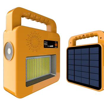 Портативная Солнечная Перезаряжаемая светодиодная лампа для аварийной зарядки, Солнечный свет с блоком питания, лампа для зарядки luz de emergencia emergency