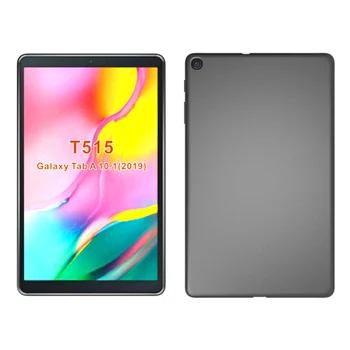 черный матовый противоскользящий чехол из мягкого ТПУ, Прозрачный Силиконовый чехол для Samsung Galaxy Tab A 10,1 2019 T515