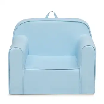 Детское уютное кресло Delta для детей в возрасте от 18 месяцев и старше, светло-голубой