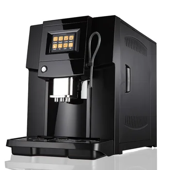 Коммерческая Домашняя Автоматическая кофеварка Nespresso с сенсорным экраном с молочной пеной и кофемолкой Cafetera