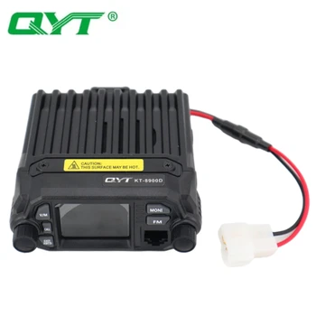 QYT KT8900D UHF VHF Двухдиапазонный Двухсторонний Радиоприемник с USB-кабелем Для Программирования Базовая станция Дальнего действия KT-8900D 15 км