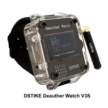DSTIKE WiFi Deauther V3S Обновленная версия Браслета V3 Носимая Плата Разработки ESP8266 Смарт-Часы DevKit Arduino