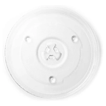 10,5-дюймовая тарелка для микроволновой печи запасная тарелка для микроволновой печи Прочный универсальный поворотный стол для микроволновой печи Стеклянные тарелки круглая сменная тарелка