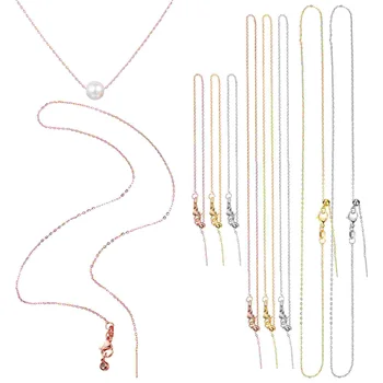 Цепочки и ожерелья на ключицах, подвески Для изготовления ювелирных изделий, аксессуары из покрытой Меди, браслет
