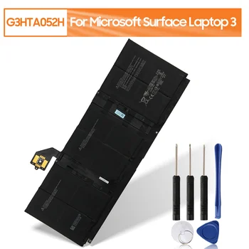 Сменный аккумулятор G3HTA052H для Microsoft Surface Laptop3 1867 1868 Аккумуляторная батарея 6041 мАч с бесплатными инструментами