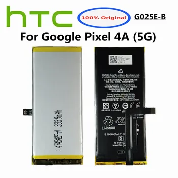 Высококачественный 3885 мАч G025E-B Оригинальный Аккумулятор для телефона HTC Google Pixel 4A 5G Версия Сменный Аккумулятор Для смартфона Batteria