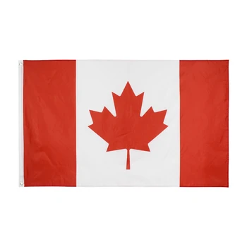 Флаг Канады johnin great 5X3 футов 90x150 см, флаг Канады