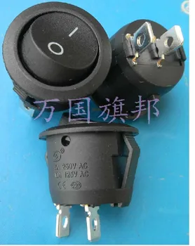 6A 250VAC 20 мм 2P поворотный переключатель /круговой выключатель