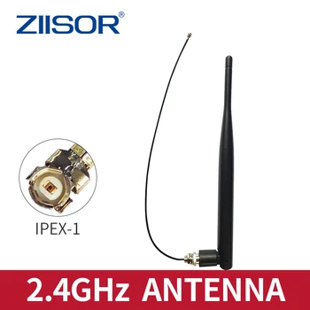 Антенна WiFi 2,4 ГГц с разъемом IPEX для материнской платы модуля Антенны 2400 МГц с кабелем IPX для интернет-карты