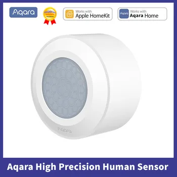 Новый Aqara Высокоточный датчик движения человеческого тела, датчик движения ZigBee 3.0, интеллектуальное беспроводное соединение, работа с приложением Homekit aqara Home