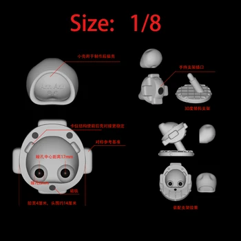 2023 Новая версия 1/8 инструмента для изготовления головы BJD, инструменты для кукол ручной работы для OB11, инструменты для кукол 1/8 BJD