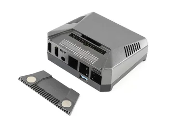Argon One M.2 Для Raspberry Pi 4 Плата Расширения USB 3,0 к M.2 SATA M.2 SSD Адаптер База для Pi 4 Встроенный Вентилятор Алюминиевый Корпус