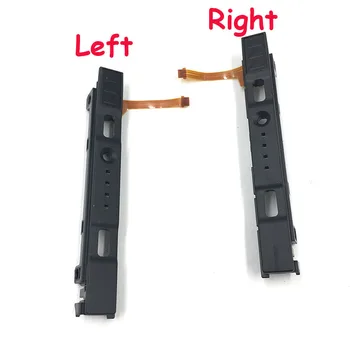 Оригинальный Пластиковый слайдер для переключателя Nintend NS Joycon Правая левая рейка в сборе со гибким кабелем Полная сборка Гибкий кабель