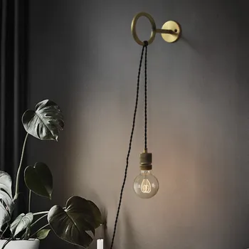 Винтажная прикроватная лампа Декоративный Внутренний Настенный светильник В индустриальном стиле Лампа Эдисона на Чердаке Гостиная Спальня Диван Декор Комнаты