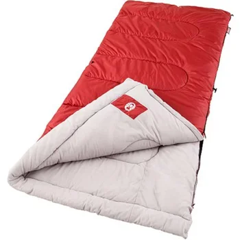 Прямоугольный спальный мешок для взрослых Palmetto 30 ° F, красный