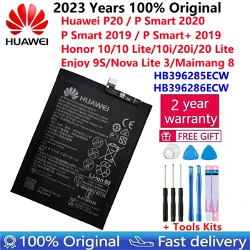 Huawei 100% Оригинальный 3400 мАч HB396285ECW Аккумулятор для Huawei P20 Для Honor 10 COL-AL00 COL-AL10 COL-TL00 COL-TL10 COL-L29 + Инструменты