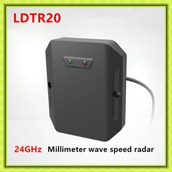 LDTR20 Индикатор скорости измерение скорости на дороге 24 ГГц миллиметровый радарный модуль датчика радара дорожного движения байонет 1 км/ч ~ 250 км/ч