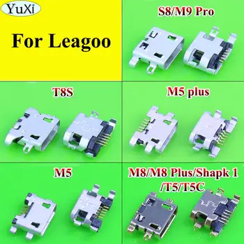 YuXi Для Leagoo S8 T8S T5 T5C M5 M8 M8 Plus M9 Pro shark 1 Порт Зарядки Сменный Разъем Разъем Micro USB Порт