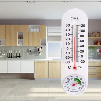 Настенный термометр для внутренних и наружных работ, измеритель влажности, монитор температуры, инструмент для измерения
