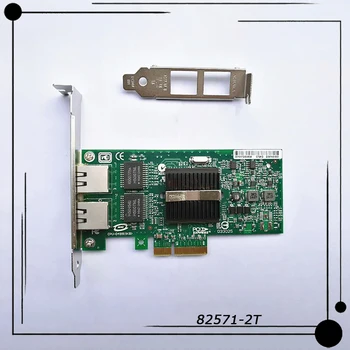 EXPI 9402PT 82571-2T Для Двухпортового серверного/настольного адаптера Inter PCIe x4 82571-2RJ45 PCIe x1 1G Гигабитная Двухпортовая сетевая карта