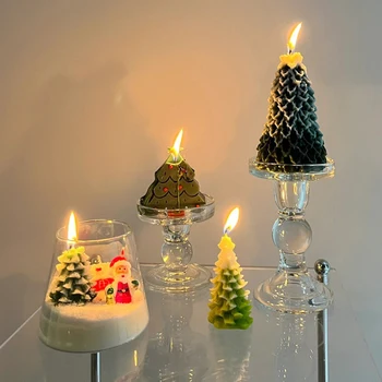 Рождественская ароматическая свеча, Резной Снеговик, Маленькое Роскошное украшение, Подарочная коробка, милые подарки для мальчиков и девочек, подружки