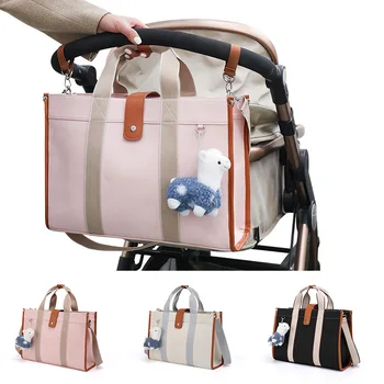 Модные детские сумки для мамы, большая вместительная сумка для подгузников для детской коляски, сумка для мамы для беременных, сумки для подгузников для новорожденных, Водонепроницаемые