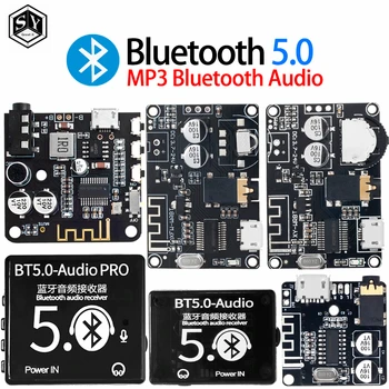 Мини Bluetooth 4,1/5,0 Плата Декодера Аудиоприемник BT5.0 PRO MP3 Плеер Без потерь Беспроводной Стерео Музыкальный Усилитель type-c Модуль