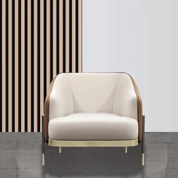 Уличные Дизайнерские стулья для гостиной Lounge Accent Nordic Arm Передвижное кресло Туалетный столик Роскошная Спальня Sillon Театральная мебель LJX35XP