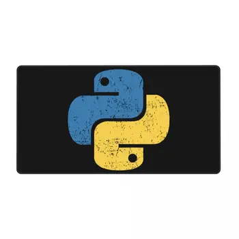 Винтажная клавиатура Python, Ковровый коврик для мыши, Проблемный Программист, Разработчик, Большой Ноутбук, Резиновый коврик для компьютерной мыши