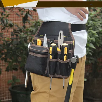 Многофункциональная сумка для хранения инструментов из полиэстера, портативный гаечный ключ, отвертка, поясные сумки, органайзер для оборудования