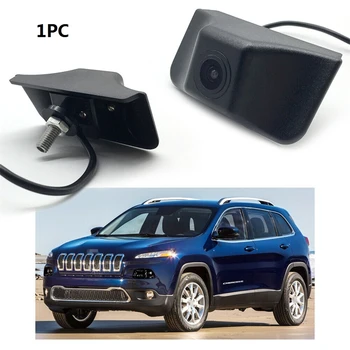 Решетка камеры переднего обзора Автомобиля, встроенная CCD 170 ° Градусов для Jeep Cherokee 2014 2015 2016 2017