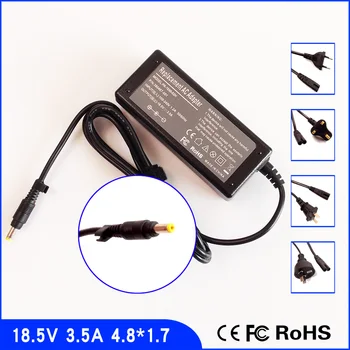 18,5 V 3.5A Адаптер переменного тока для ноутбука + шнур питания для HP 9155068 A265 AC-C14 ACCOM-C14 ACHEW-C14 ACL1056 B65602-001 DC359A