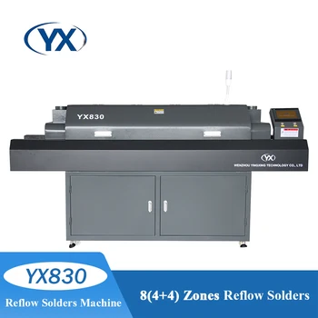 Сварочное оборудование YX830 Печи для оплавления Печатной платы Машина для производства печатных плат Восьмизонная сушильная печь для термообработки для выбора и размещения машины